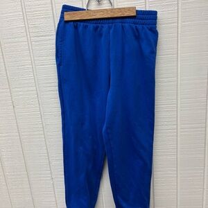 Nike Jogger Sweatpants Boys Large Therma-Fit Royal Blue Activewear Pants Sporty